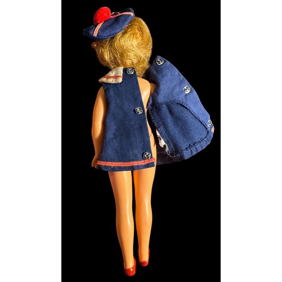 All Original Ideal Pepper Doll Toy W/ Original Outfit Dress Shoes Hat Anchor 9.5 - Picture 12 of 12